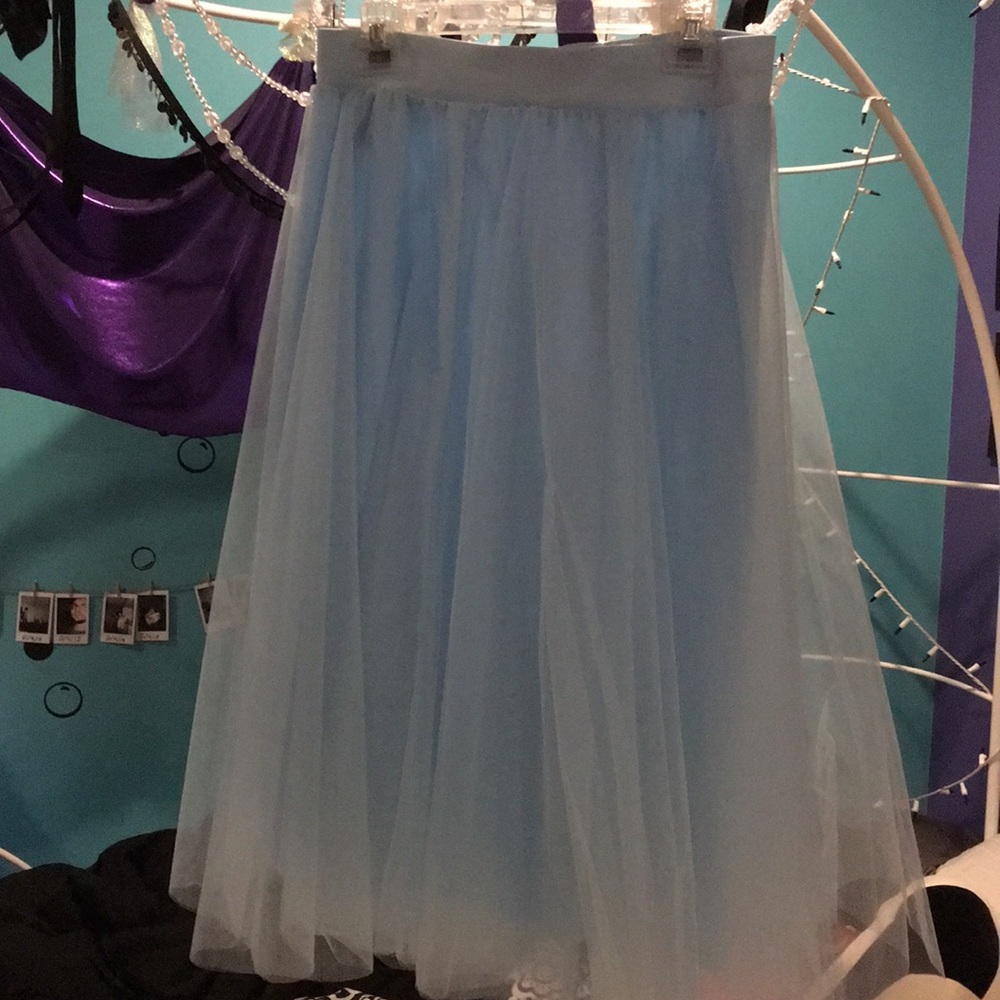 Sky blue Windsor tutu skirt nwt